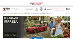 Desktop Screenshot of buddssubaru.com